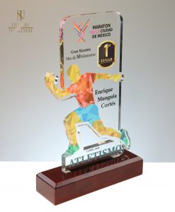Atletismo - Reconocimientos de acrílico