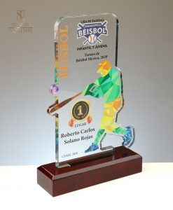 Baseball - Reconocimiento de acrílico