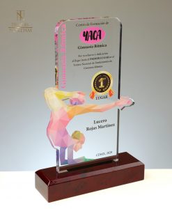 Gimnasia - Reconocimiento de acrílico